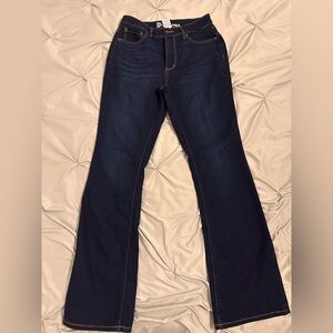 No Boundaries Dark Blue Flare Jeans